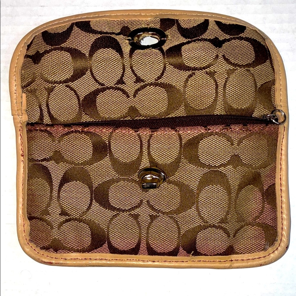 Vintage Coach Park Signature Canvas Wallet, AS IS - Picture 10 of 16